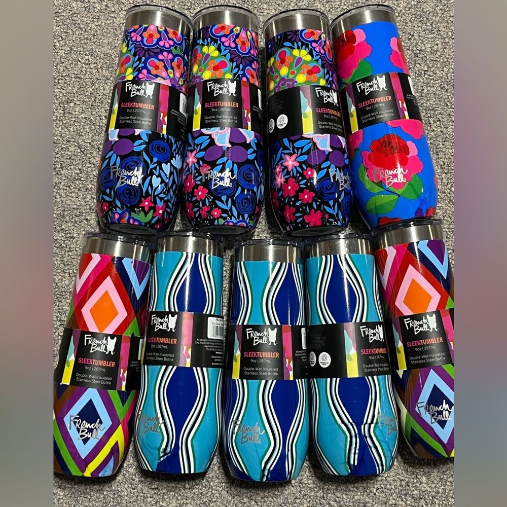 French Bull sleek tumblers.  Price is per each.